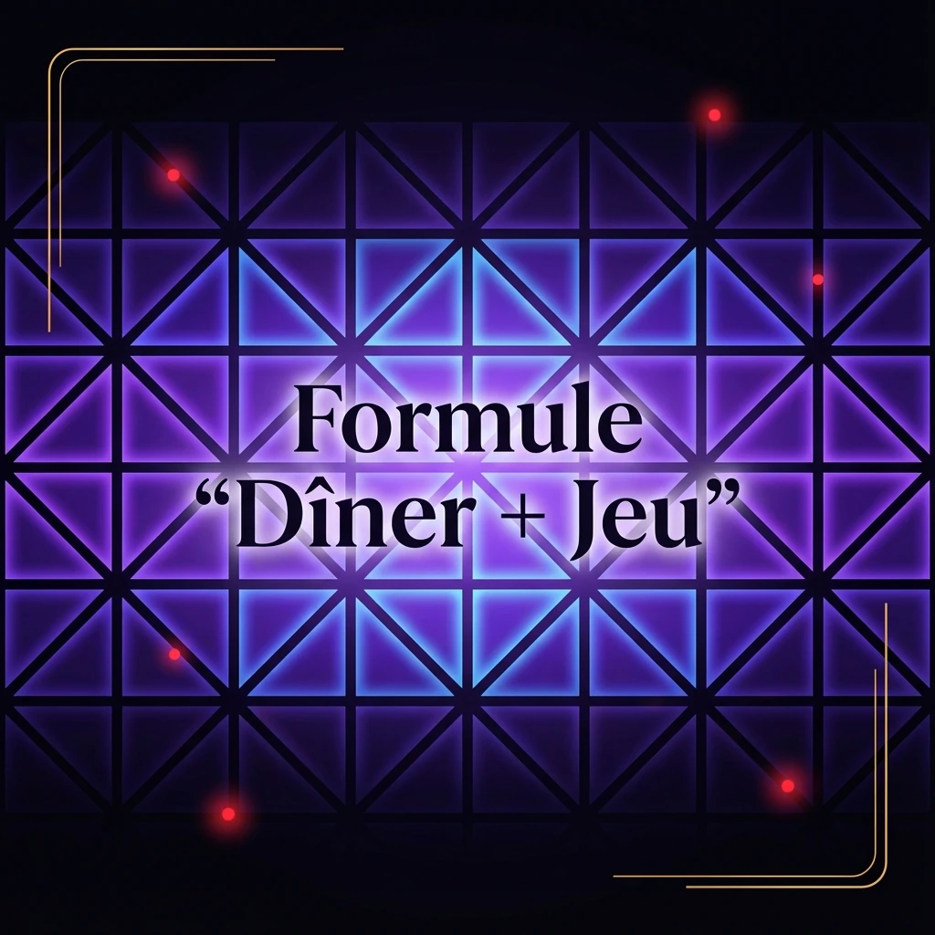 Formule "Dîner + Jeu"