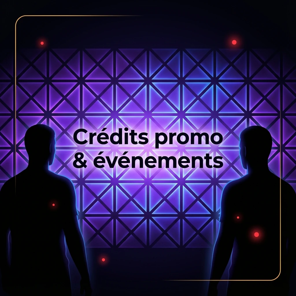 Crédits promo & événements